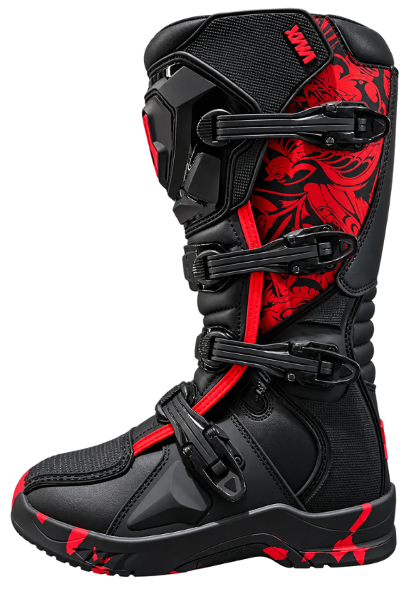 Original Termurah Sepatu Cross/Sepatu Trail/Sepatu Teringan Untuk Trabasan dan Enduro VMX Samurai Keluaran Tahun 2026 Terbaru